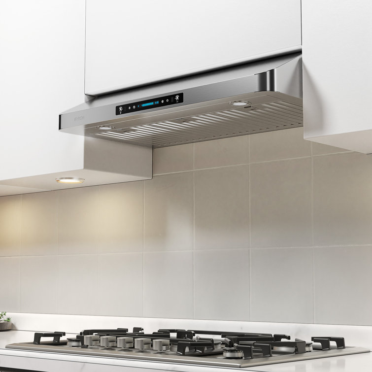 IKTCH 36 Inch Builtin/Insert Range Hood 900 CFM, Ducted/Ductless